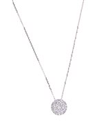 Necklace Golay Woman CERCHIO DI LUCE in White Gold Diamante PPV003DI3 0.48 G SI